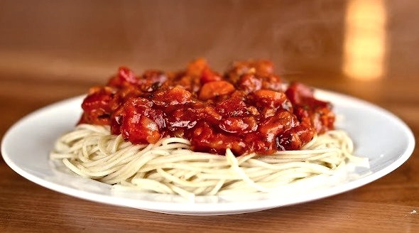 Spaghetti Sauce 5 Ways.
