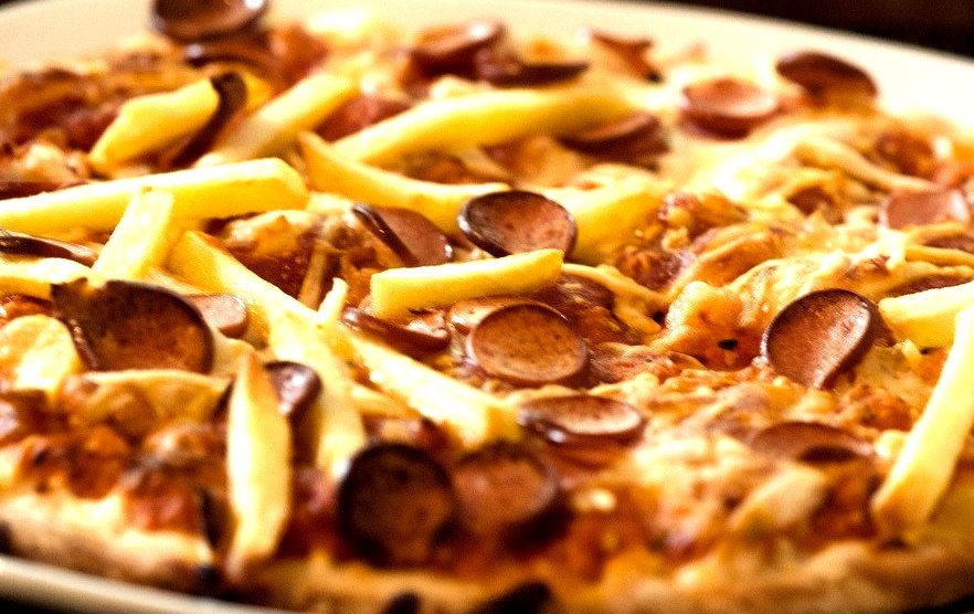 Sausage & French Fry Pizza